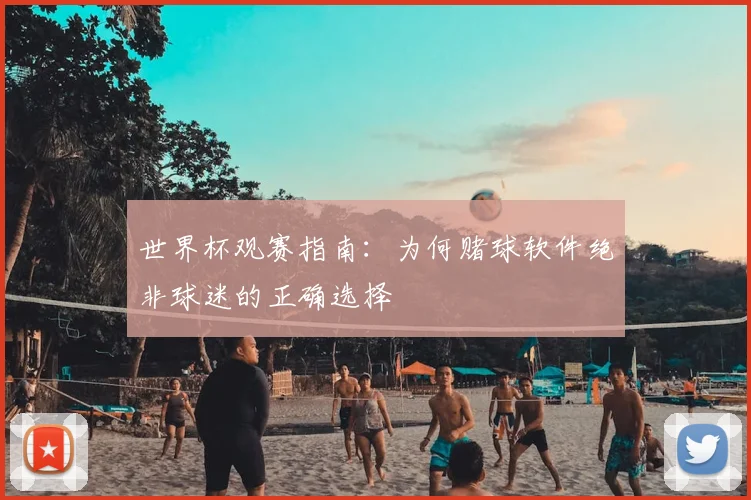 世界杯观赛指南：为何赌球软件绝非球迷的正确选择